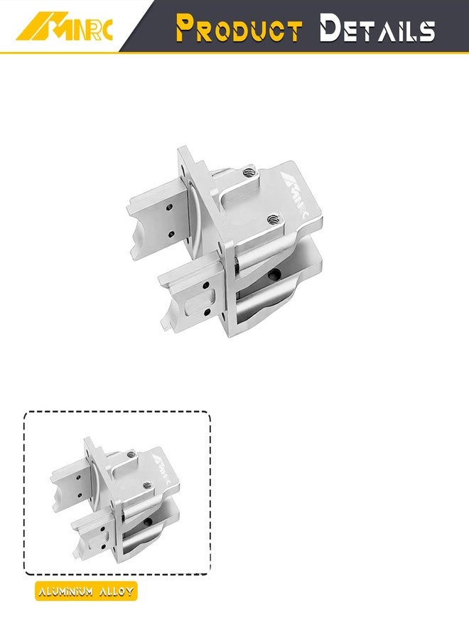 NMNRC Alloy Center Diff Differential Gear Cover Mount ARA-2041 for Arrma 1/8 Kraton Notorious 6S V6 EXB AVC 4X4 RTR Series Upgrade Part Sliver - Image 4